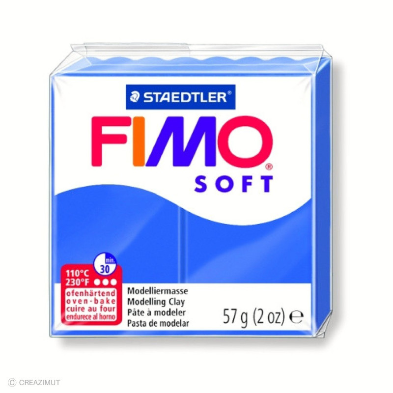 Fimo Soft Bleu brillant 33 DTM 261433