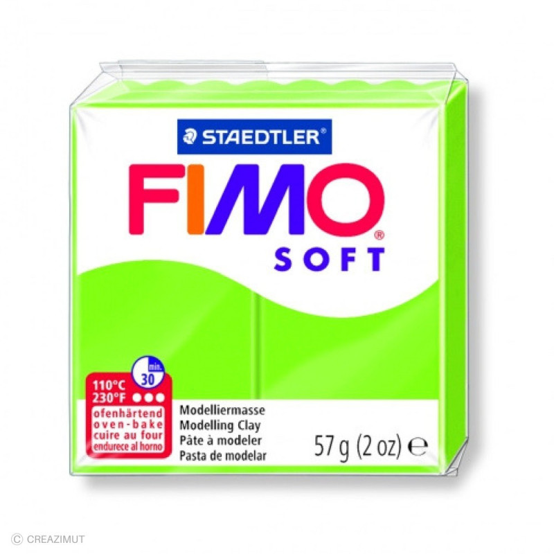 Fimo Soft Vert pomme 50 DTM 261450