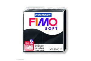 Fimo Soft  Noir 9