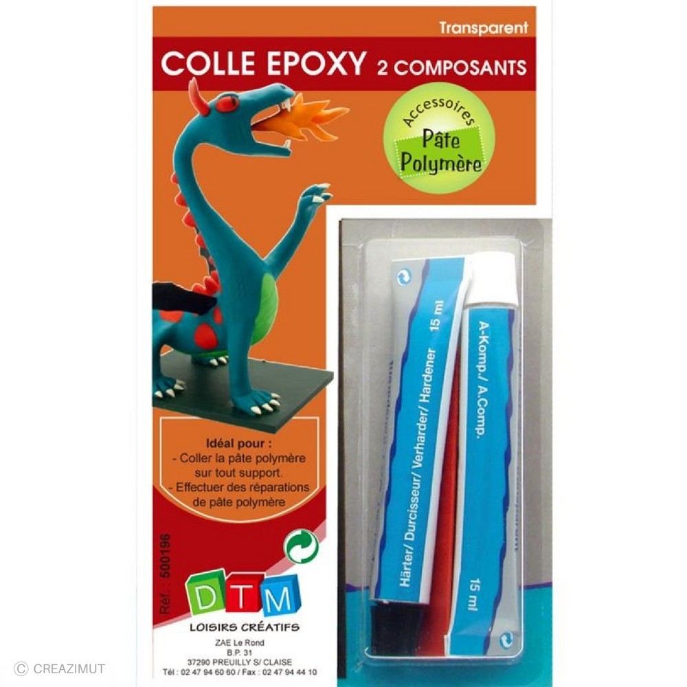 Colle Epoxy 2 Composants Pour Pâte Polymère à Prix Carrefour