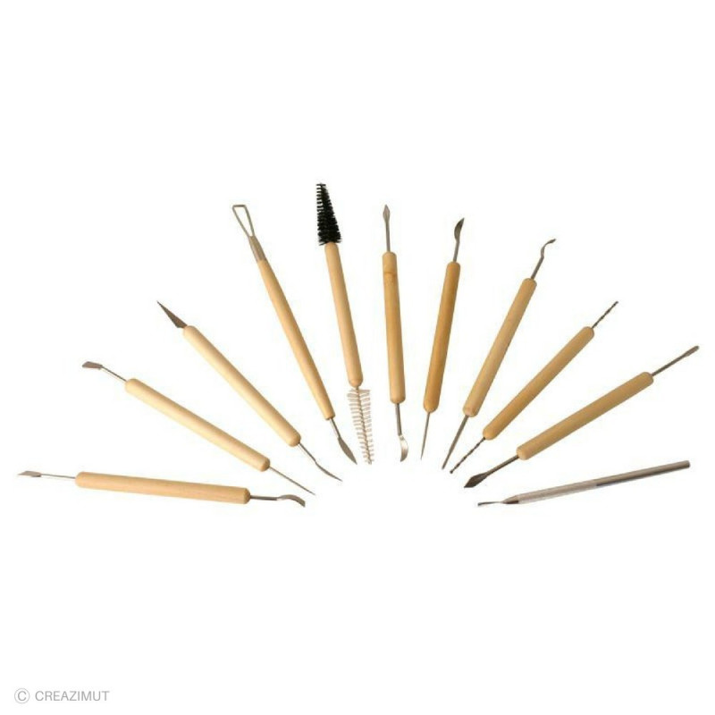 Outils de modelage x 11 DTM 264901