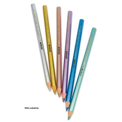crayons hexagonaux fins enfant