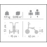 Tricycle pour enfant de 1 à 4 ans et pour écoles