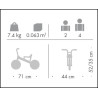 Petite draisienne pour les enfants de 1 à 4 ans et écoles