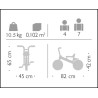 Vélo moyen pour enfants de 4 à 8 ans et écoles