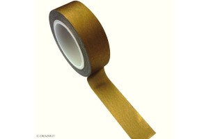 Rouleau adhésif masking tape Or