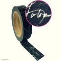 Rouleau adhésif masking tape Noir écriture 470056 PWI