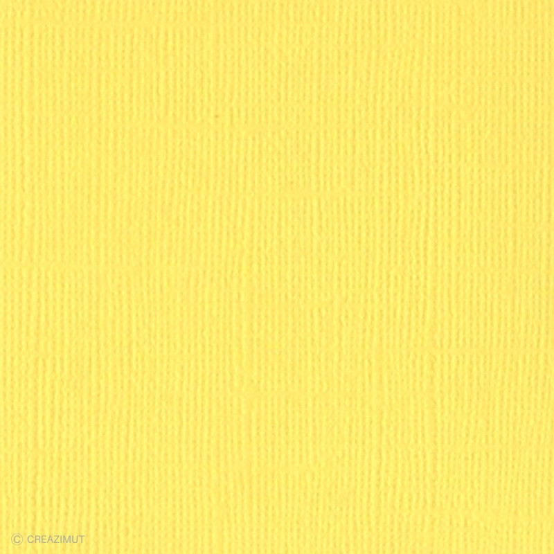 Papier Bazzill texturé toile scrapbooking et loisirs créatifs Lemonade - 21 couleurs - ARTEMIO 11110426
