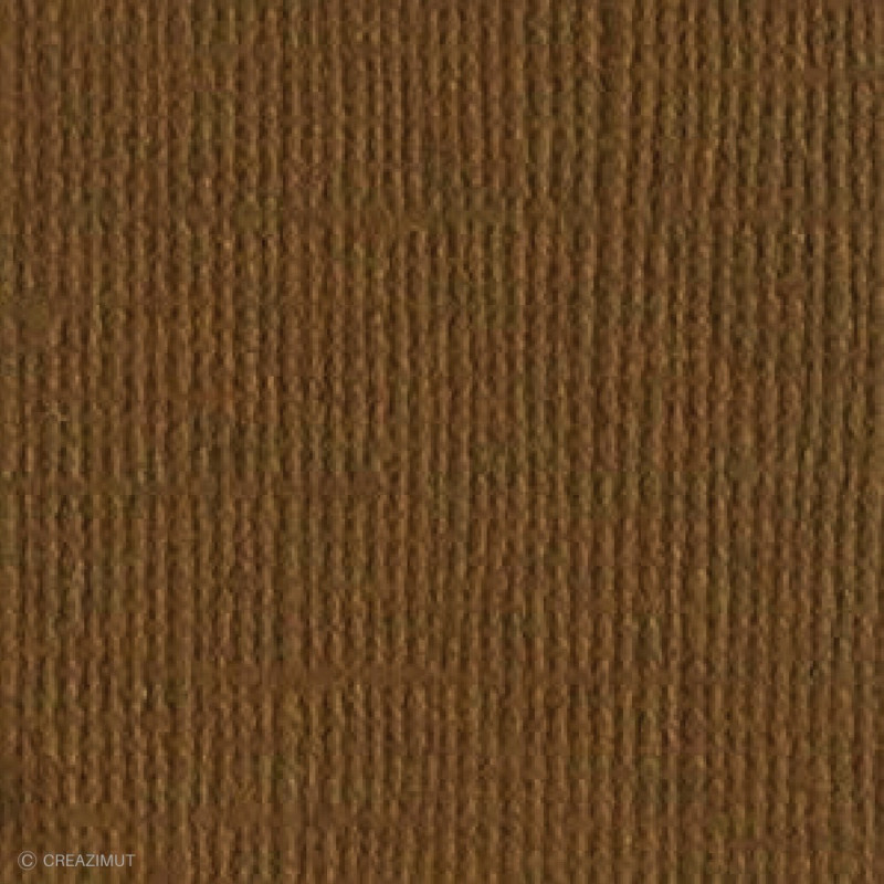 Papier Bazzill texturé toile scrapbooking et loisirs créatifs Walnut - 21 couleurs - ARTEMIO 11110973