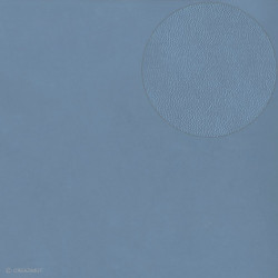 Feuille Bazzill texturée cuir BLEU ORAGE - 13020057 ARTEMIO