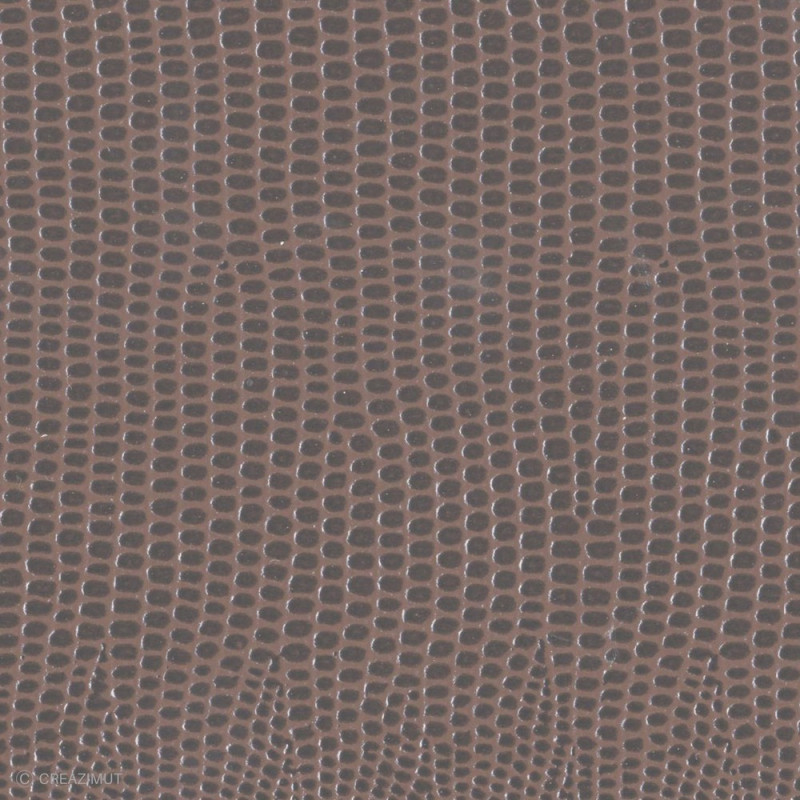 Feuille Bazzill texturée cuir LEZARD - 13020017 ARTEMIO