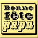 Tampon bois Bonne fête papa 4x3,5cm arthe715 ARTEMIO