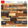 Planche de 45 stickers prédécoupés Vintage 11004361 ARTEMIO