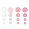 Sachet de 36 boutons Girl ubbor30 ARTEMIO