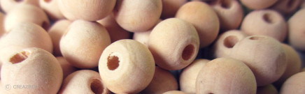 Pinces & perles en bois