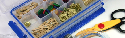 Outils & Rangement - scrapbooking - DIY - loisirs créatifs